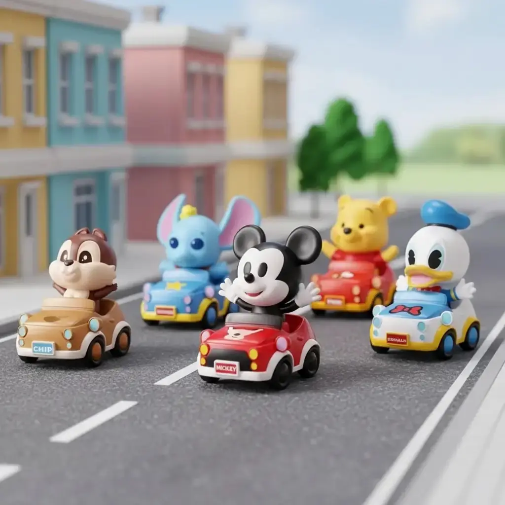 Disney Lisanslı Eğlenceli Çarpışan Arabalar Blind Box – Sürpriz Model