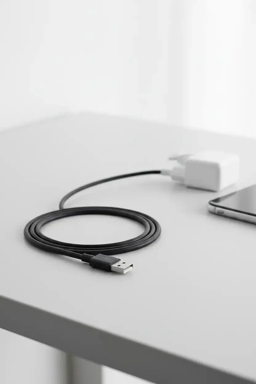 Miniso Lisanslı Lightning Şarj Kablosu 2 Metre Siyah – 2.4A Veri Aktarımlı