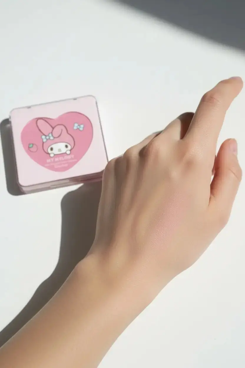 Sanrio Lisanslı My Melody Lisanslı Toz Allık – 01 Pembe