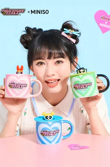 Powerpuff Girls Lisanslı Buttercup Kapaklı Seramik Bardak Yeşil 340 mL 8 Cm