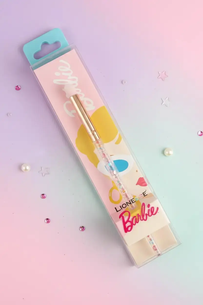 Barbie Lisanslı Karıştırma Far Fırçası – Profesyonel Göz Makyaj Fırçası