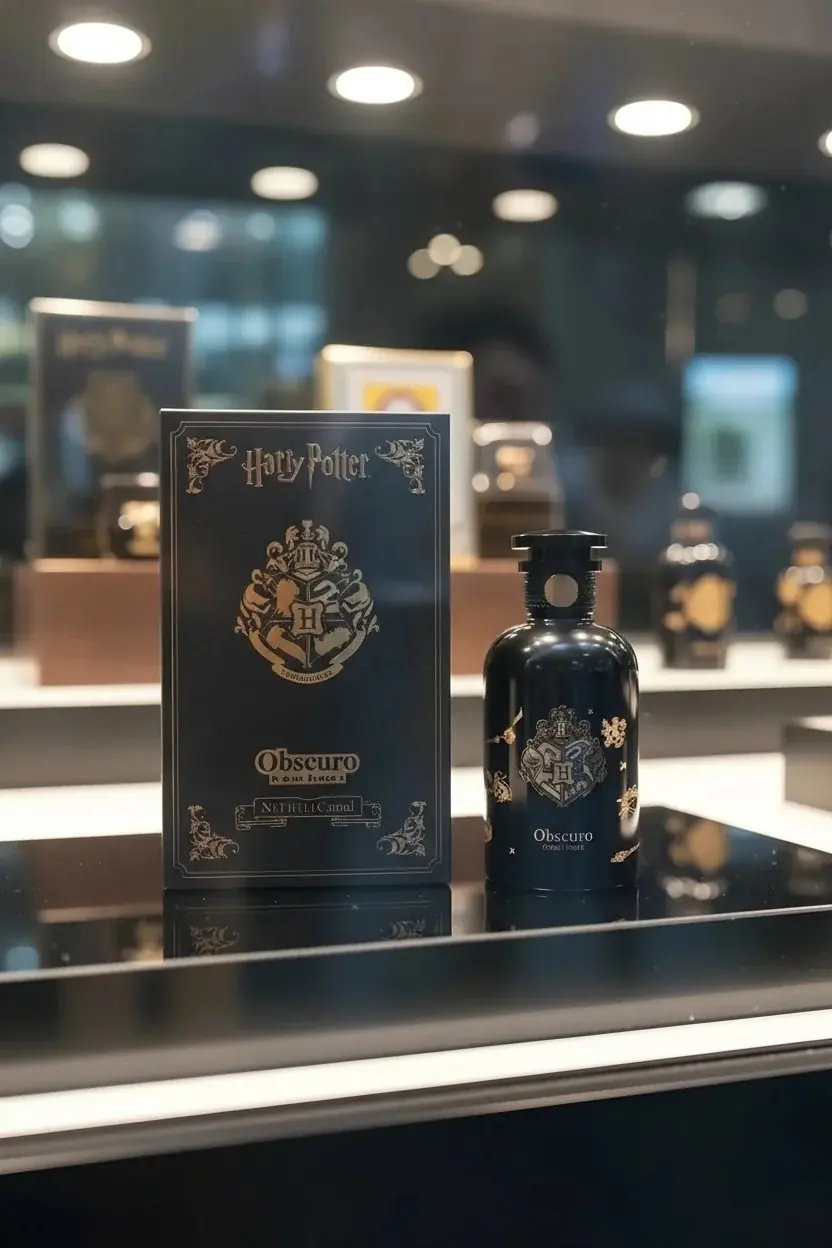 Harry Potter Lisanslı Obscuro Parfüm – Gizemli ve Büyüleyici Kalıcı Esanslı Özel Tasarım Cam Şişe Erkek / Kadın Parfüm 100 ML