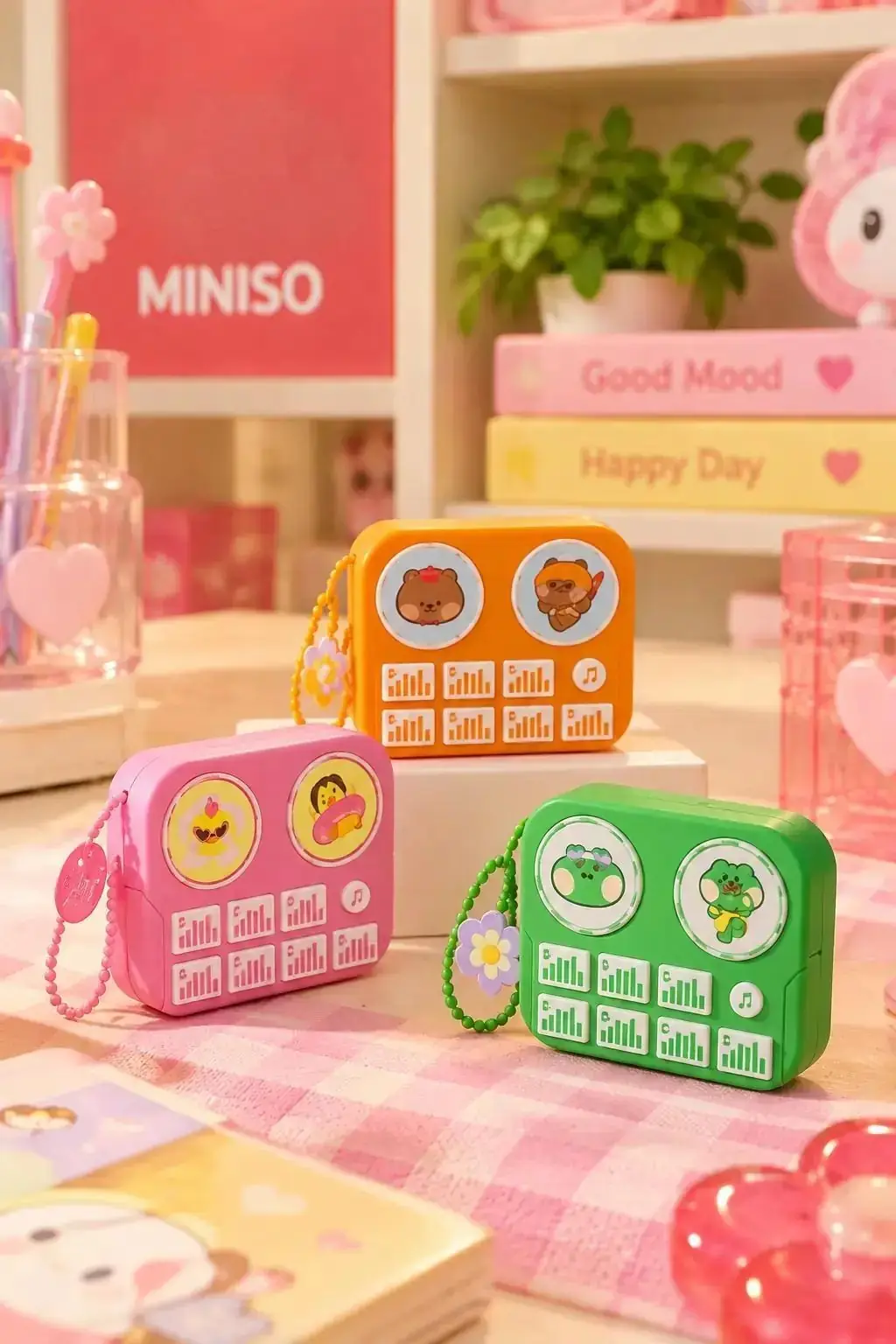 Miniso Lisanslı Minini Serisi Mini Dj Pikap Anahtarlık K010 – Müzik Temalı & Yaratıcı Tasarım
