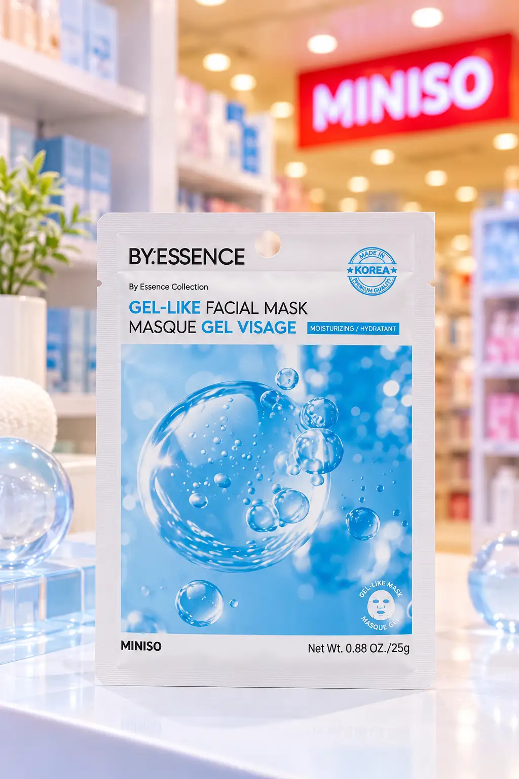 By Essence Koleksiyonu Jel Dokulu Cilt Bakım Yüz Maskesi (Hy