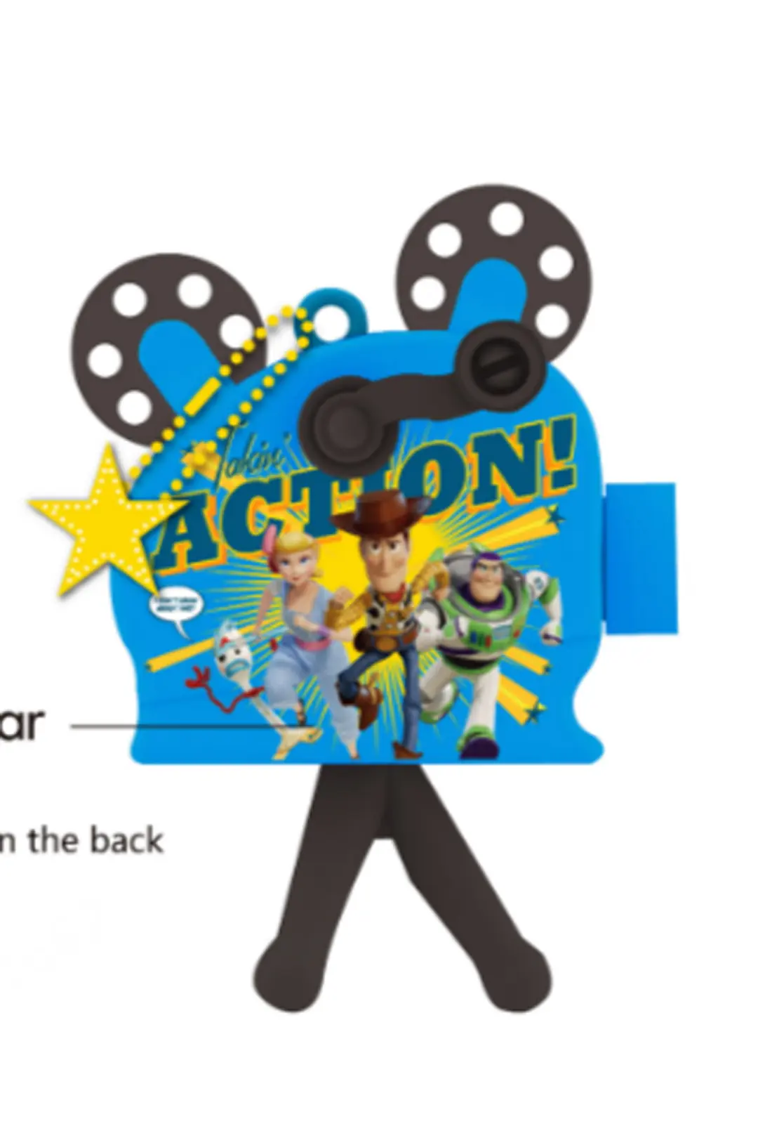 Disney Pixar Koleksiyonu Film Projektörlü Işıklı Kolye - Mav