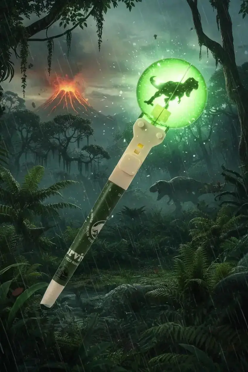 Jurassic World Lisanslı Dinozor Figürlü Yumurta Kabuğu Tasarım Tükenmez Kalem