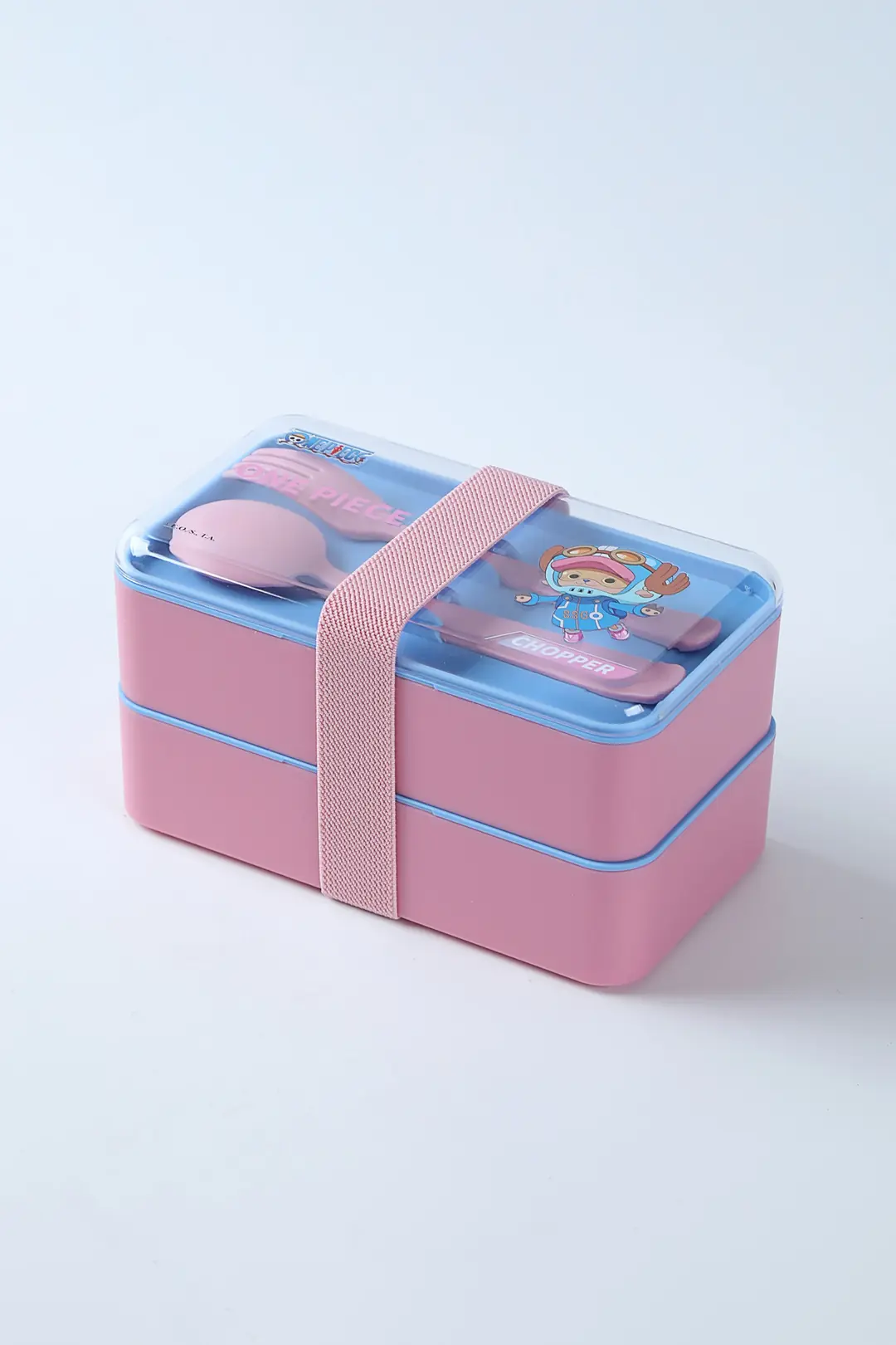 One Piece Lisanslı Chopper Çift Katlı Yemek Kutusu 1000 ml – Bento Tasarım