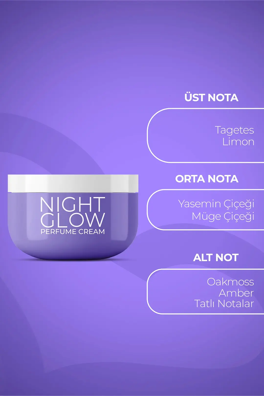 Sobe Parfümlü Vücut Kremi Night Glow 250 Ml – Nemlendirici Yumuşak Etki