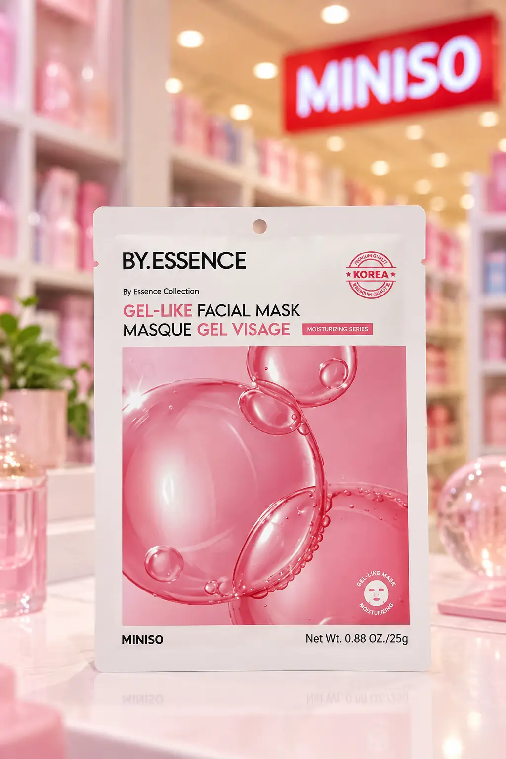 By Essence Koleksiyonu Jel Dokulu Cilt Bakım Yüz Maskesi (Pe