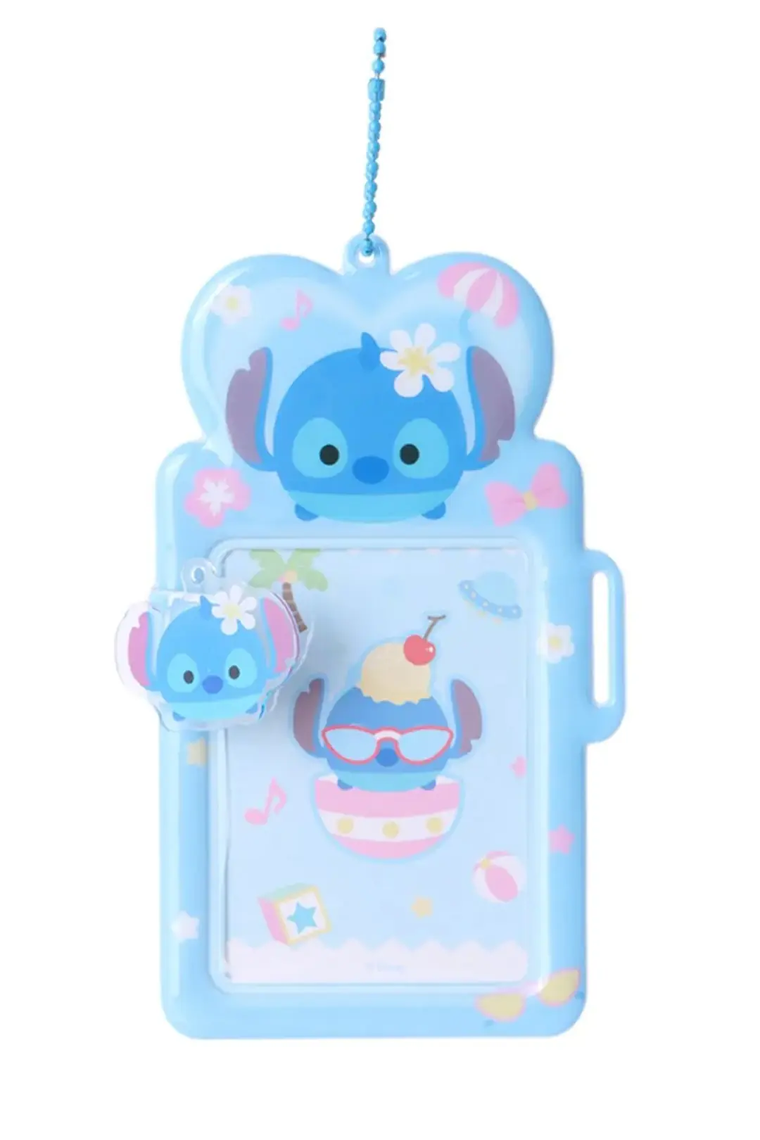 Disney Tsum Tsum Lisanslı Stitch Kartlık ve Anahtarlık