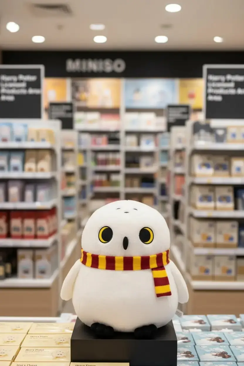 Harry Potter Lisanslı Hedwig Peluş Oyuncak 35 Cm – Askılı & Yumuşak Dokulu