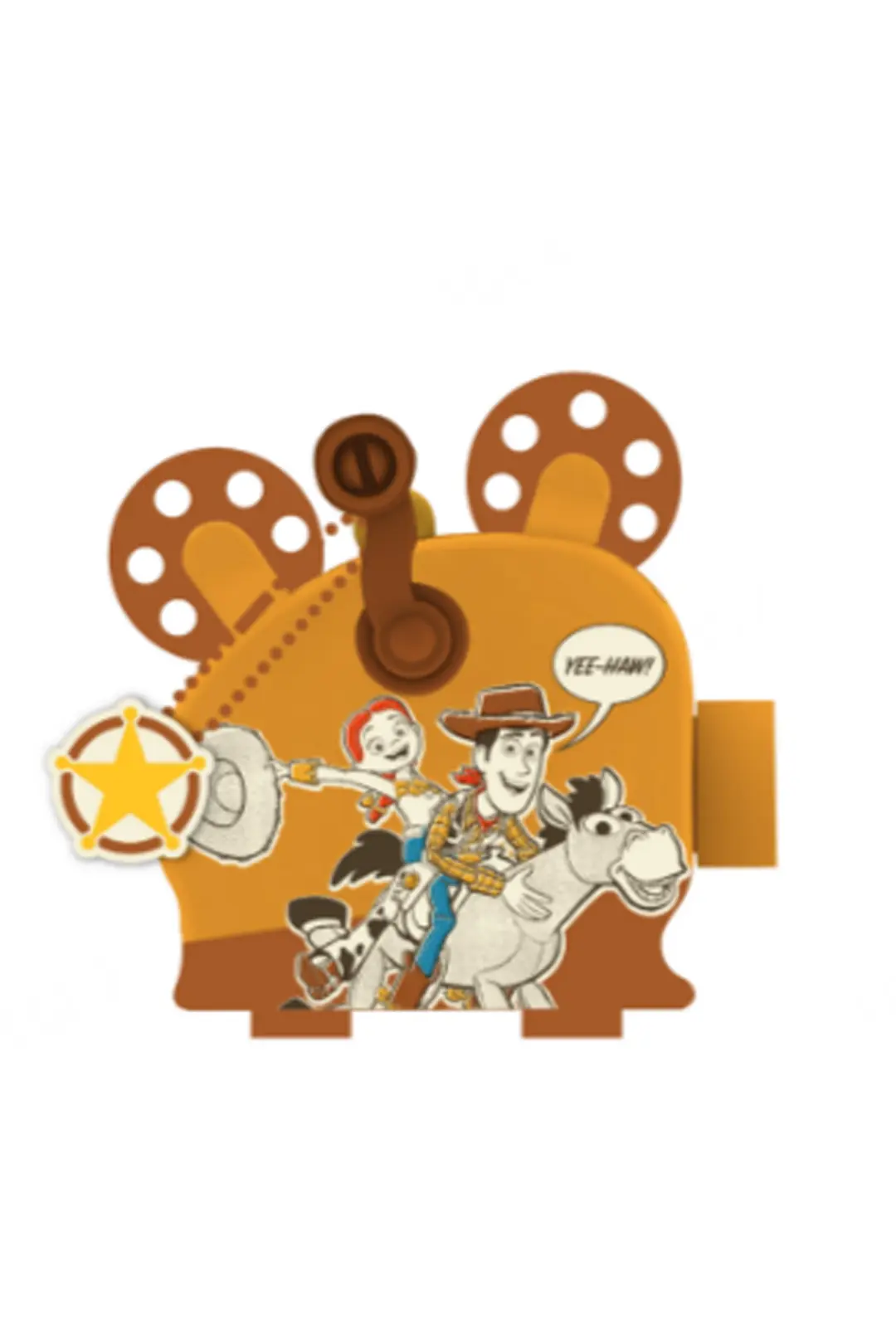 Disney Pixar Koleksiyonu Film Projektörlü Işıklı Kolye