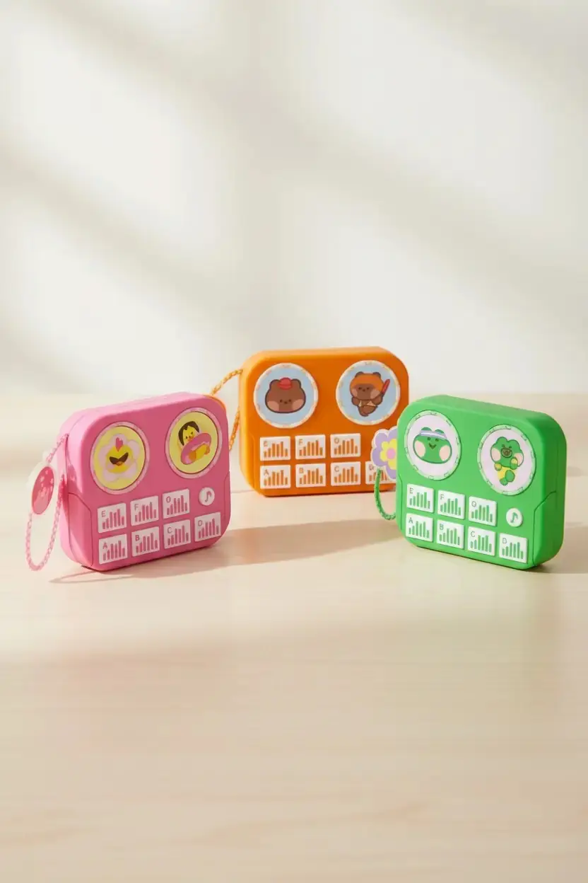 Miniso Lisanslı Minini Serisi Mini Dj Pikap Anahtarlık K010 – Müzik Temalı & Yaratıcı Tasarım