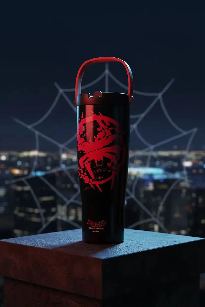 Marvel Spider-Man Koleksiyonu Saplı Büyük Kapasiteli Termos
