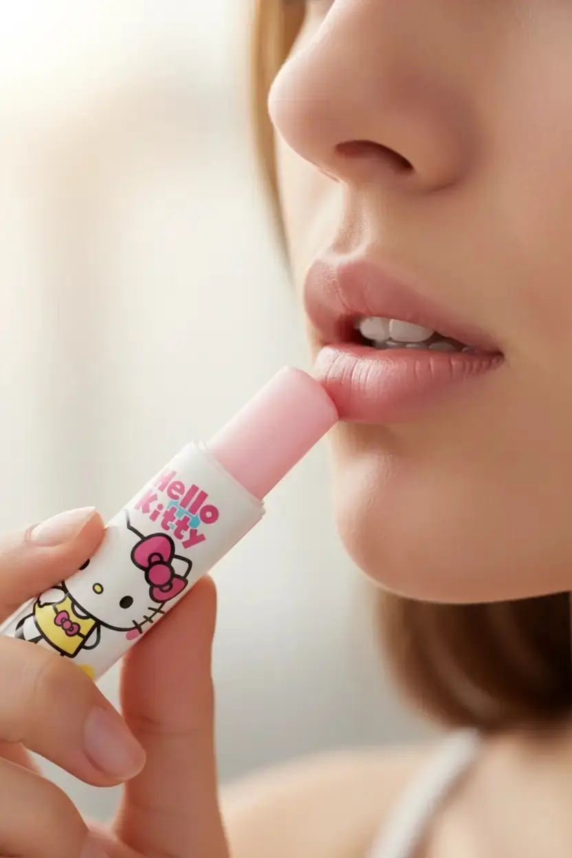 Hello Kitty Lisanslı Lipcare Pamuk Şekerli Lip Balm 5 gr – Shea Yağı Ve E Vitaminli