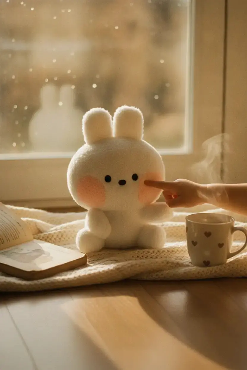 Miniso Lisanslı Minini Koleksiyonu Conini Peluş Oyuncak – 20 cm