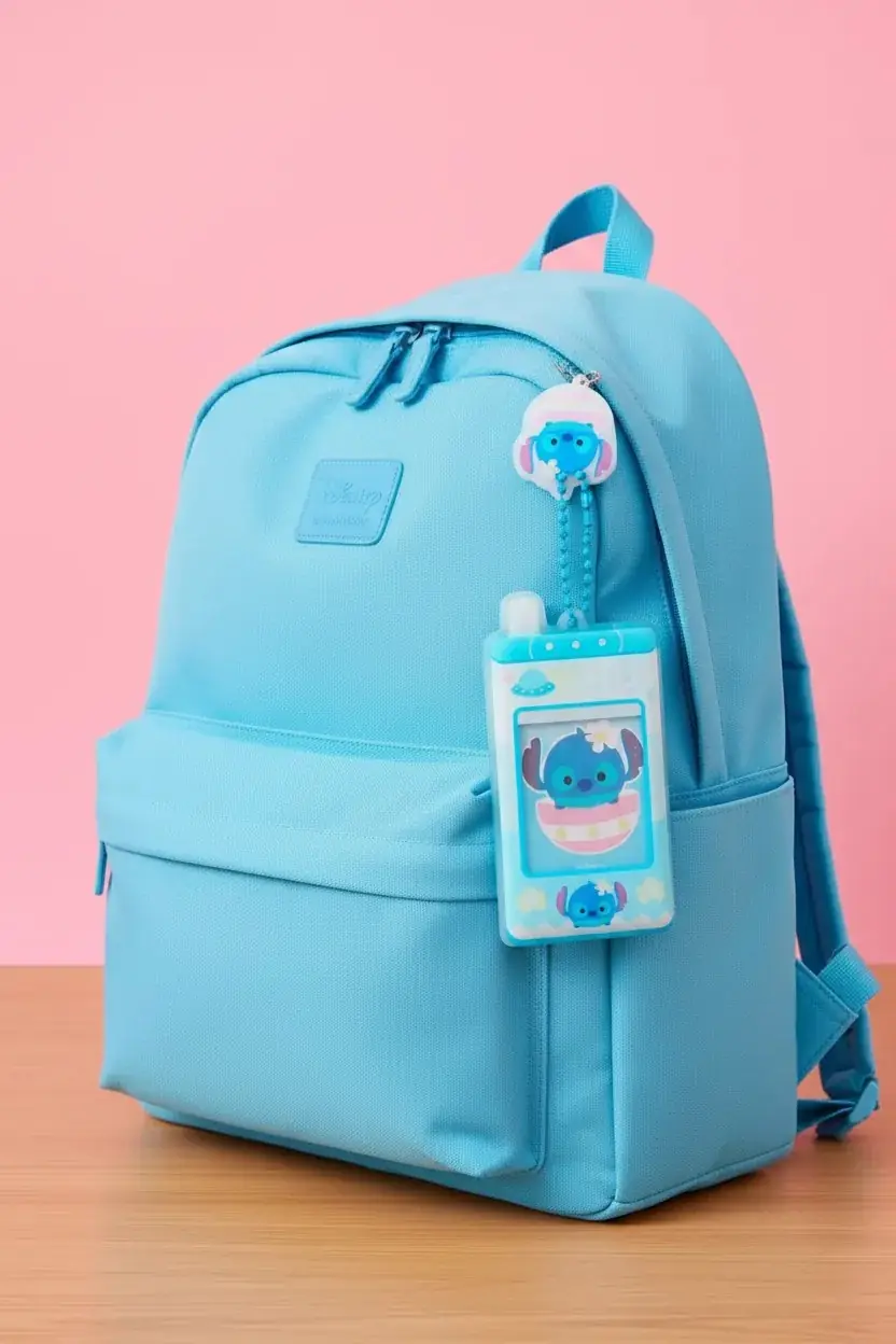 Disney Lisanslı Tsum Tsum Serisi Çerçeve Figürlü Anahtarlık – Stitch