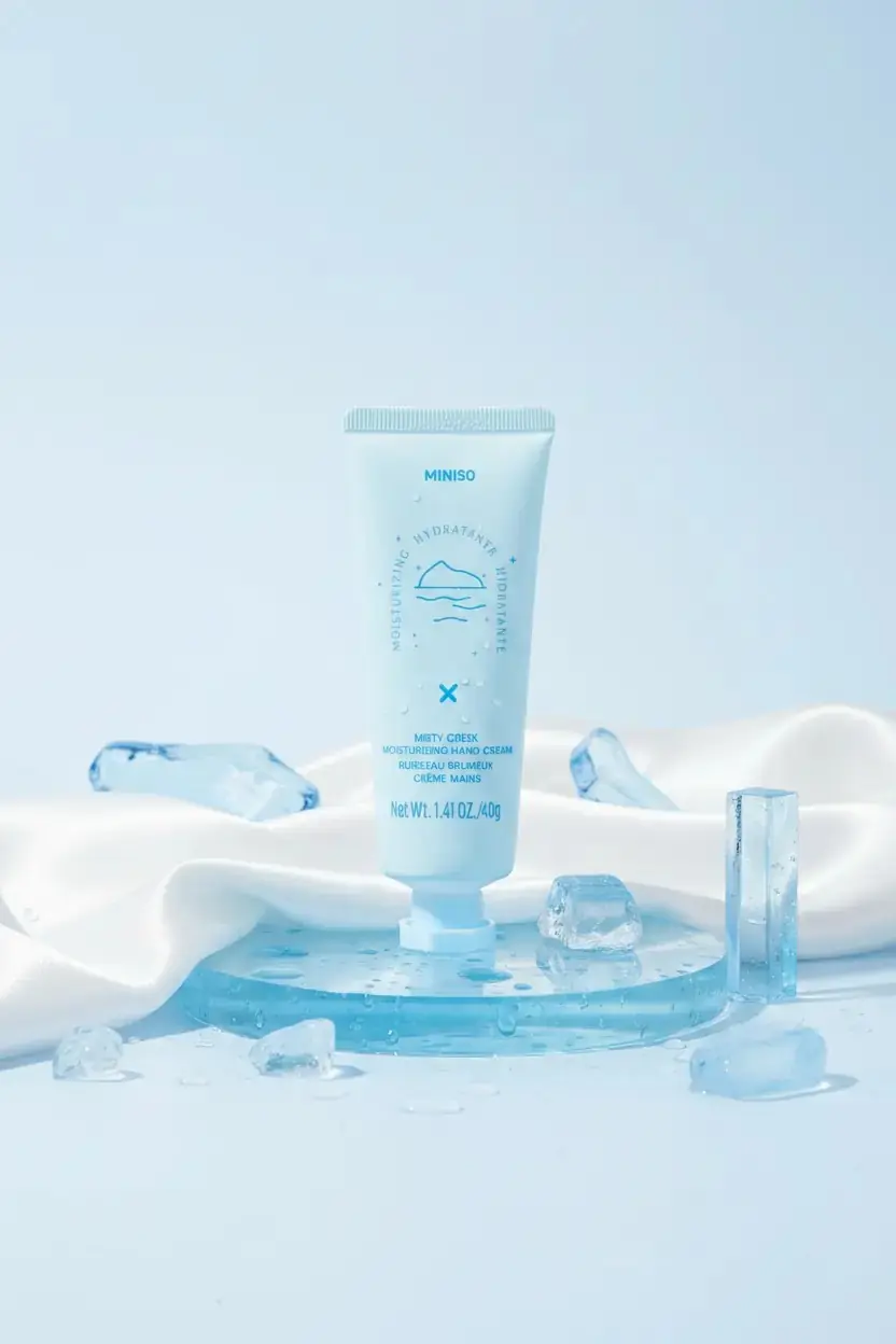 Miniso Lisanslı Misty Creek Nemlendirici El Kremi 40 g – Yumuşak ve Bakımlı Eller