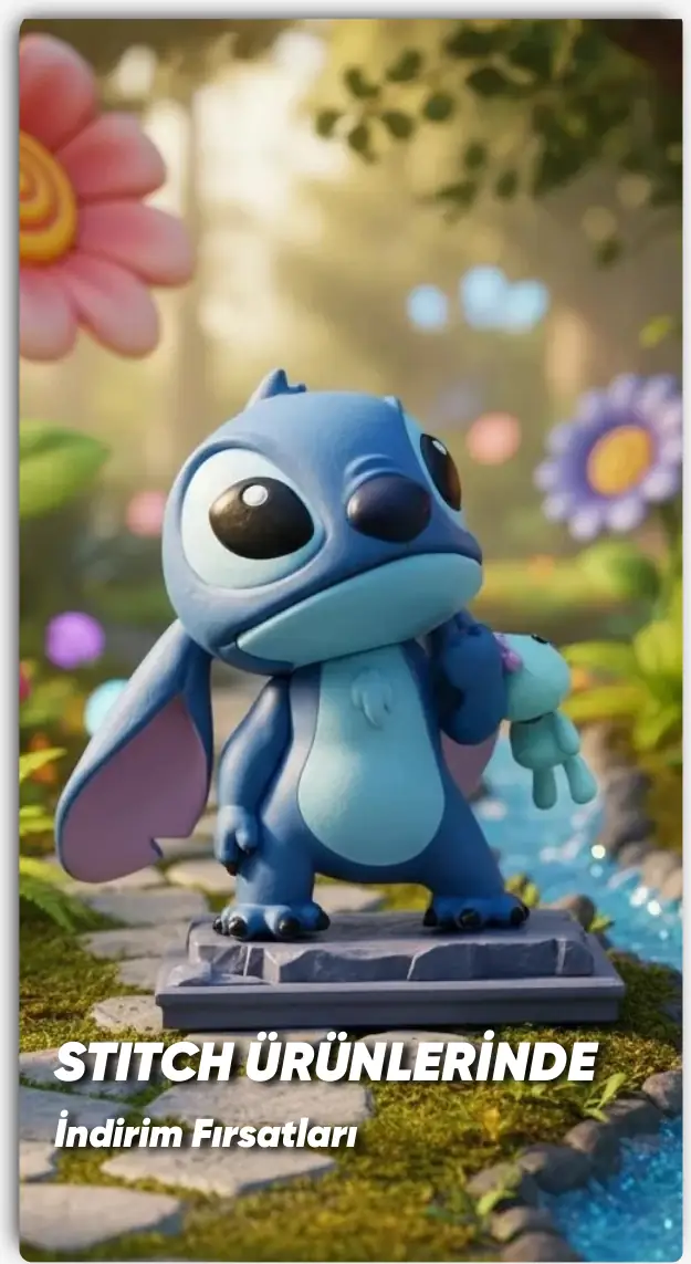 Stitch ürünlerinde indirim fırsatları